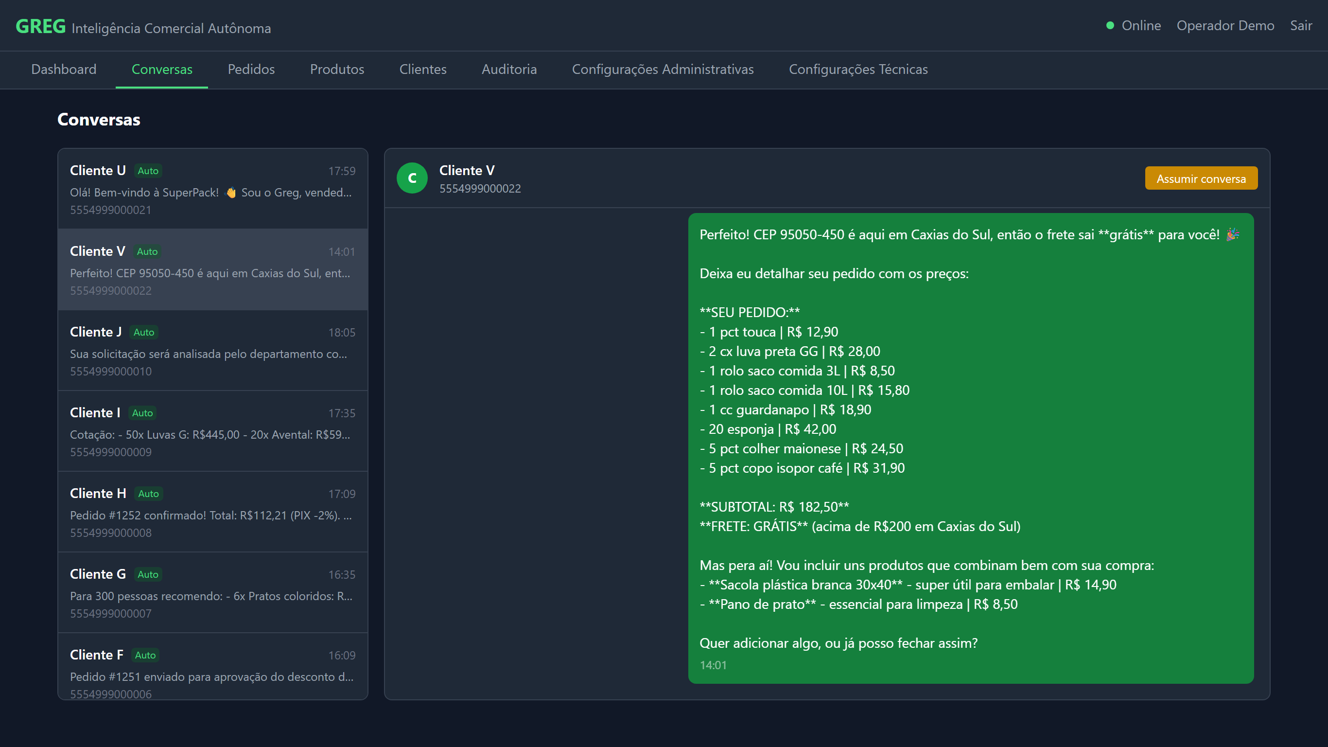 Conversa condomínio